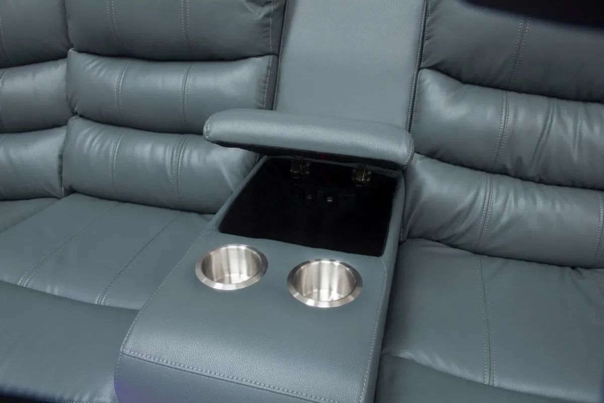 Athens Electric Reclining Corner Sofa With Speaker - Image 3