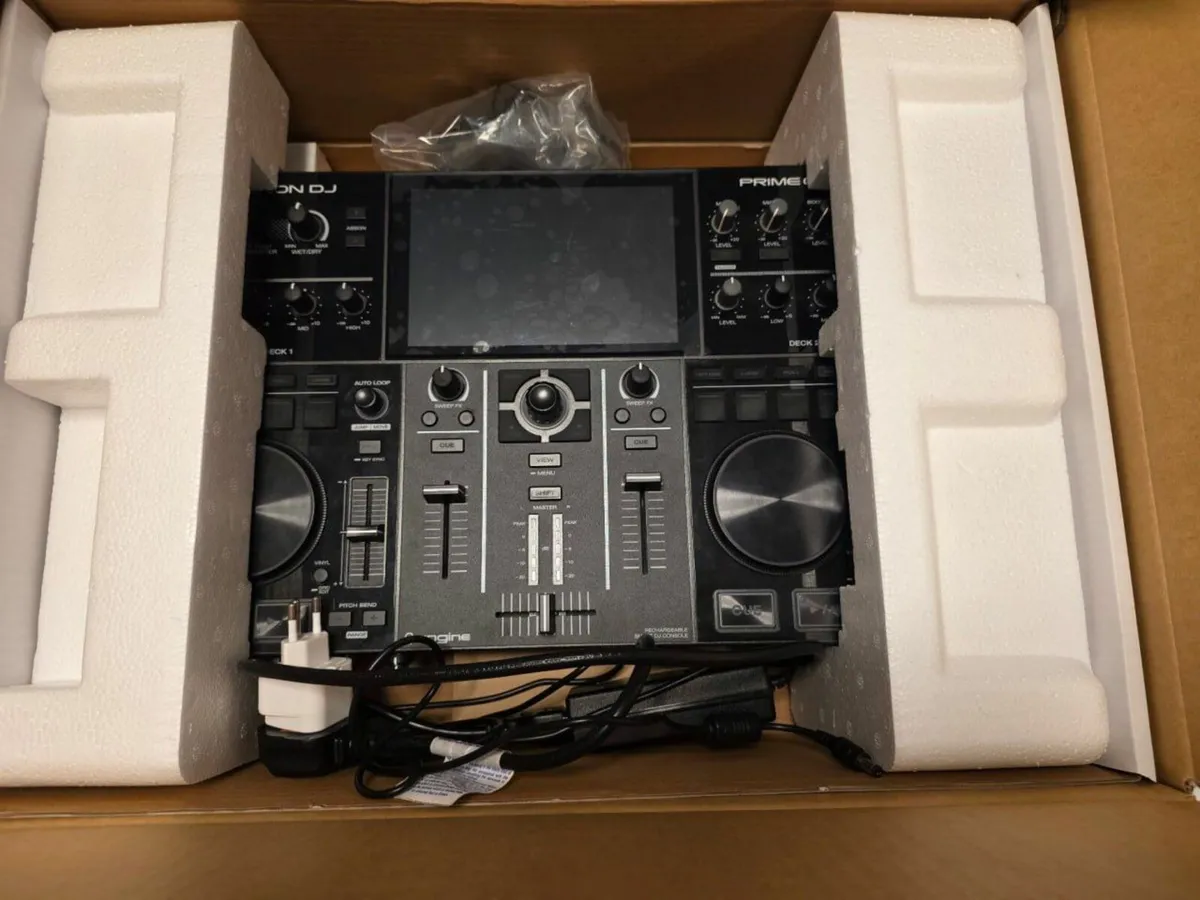 Denon DJ Prime GO Original Box and Accessories - Image 4