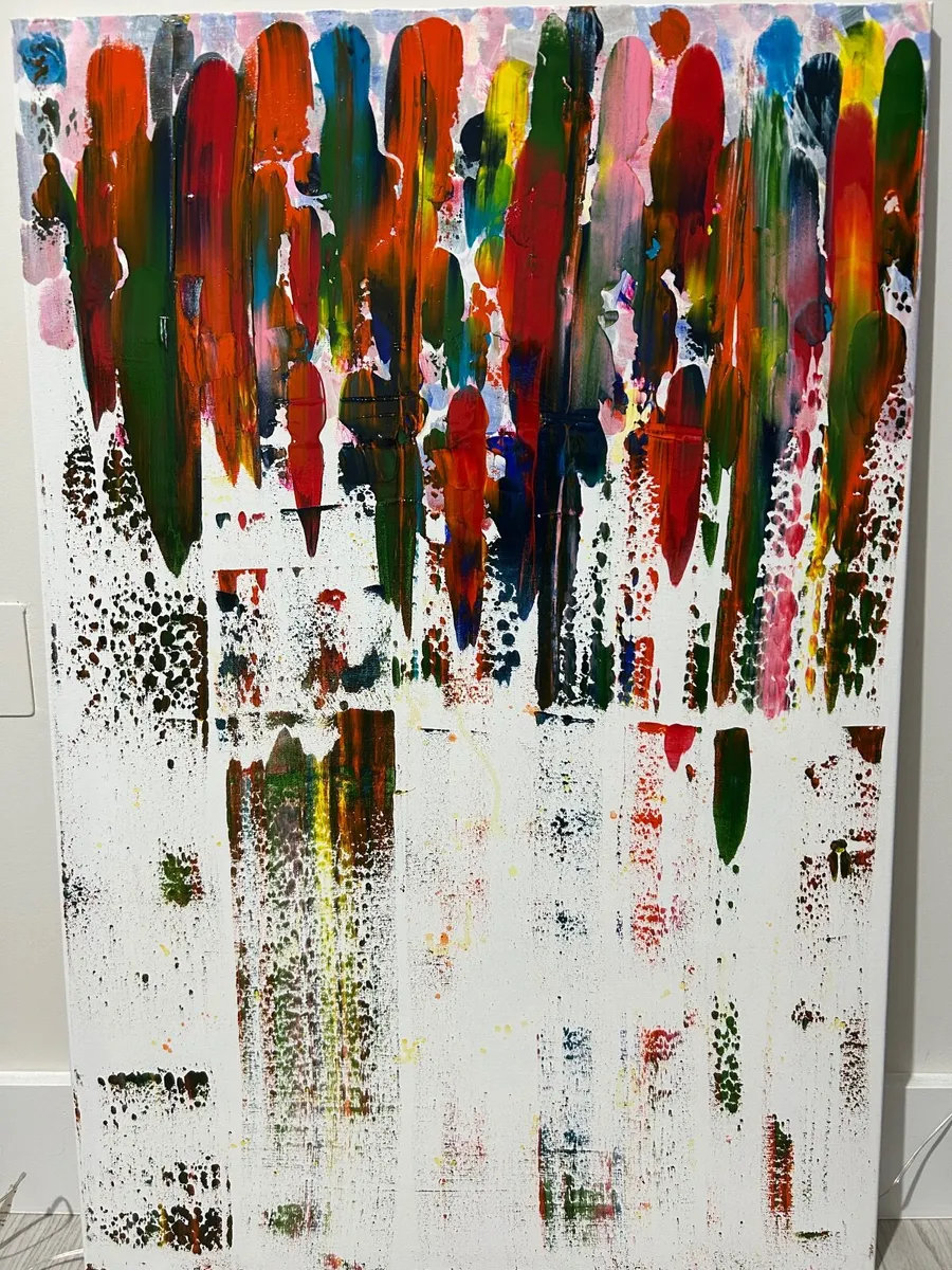 Original large abstract painting - Image 3