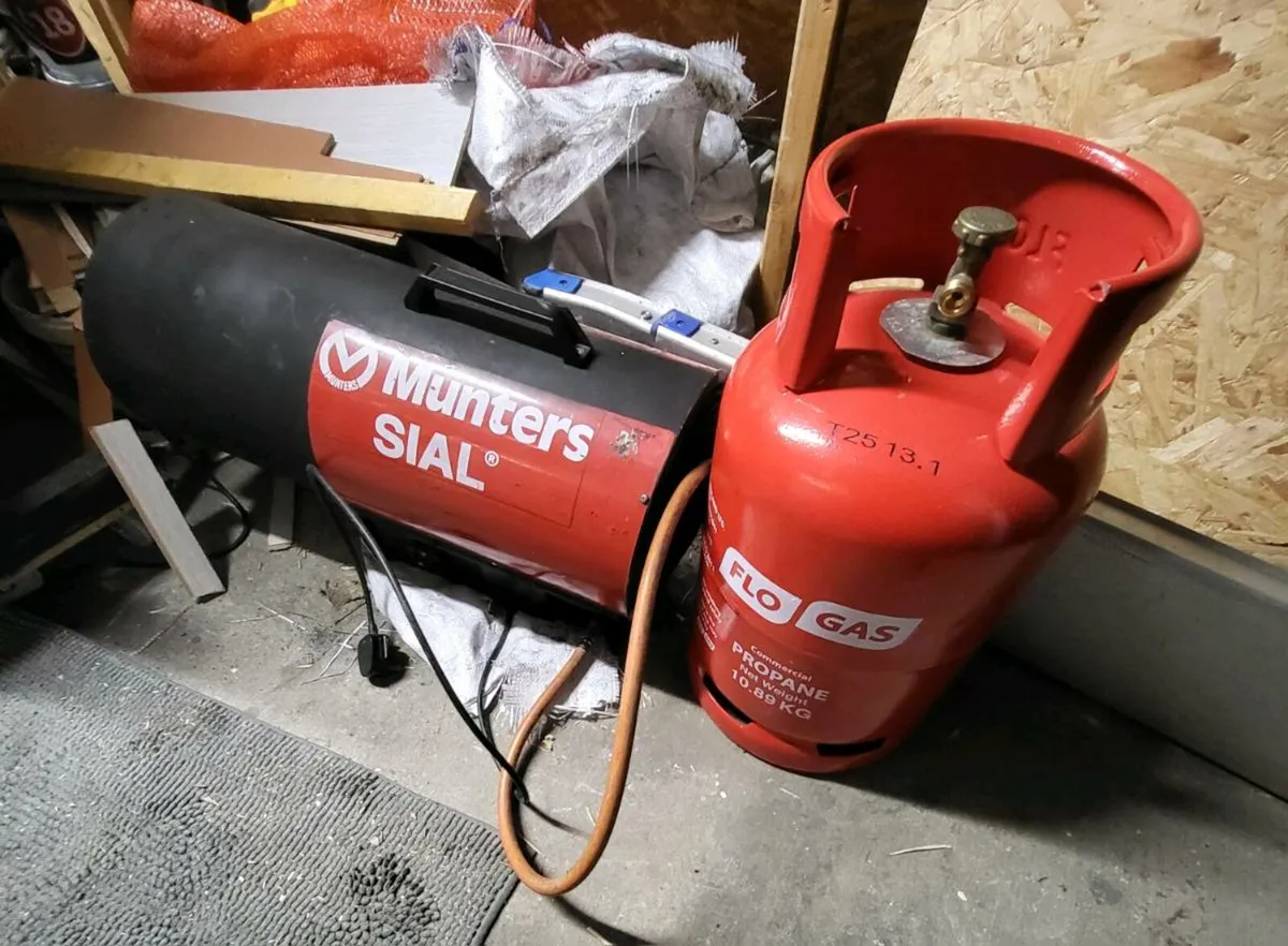 Propane Space Heater with Full Gas