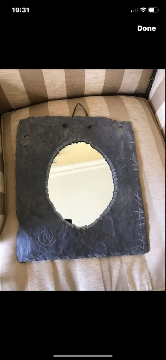 Kerry Slate mirror (400ml yr old slate) - Image 1