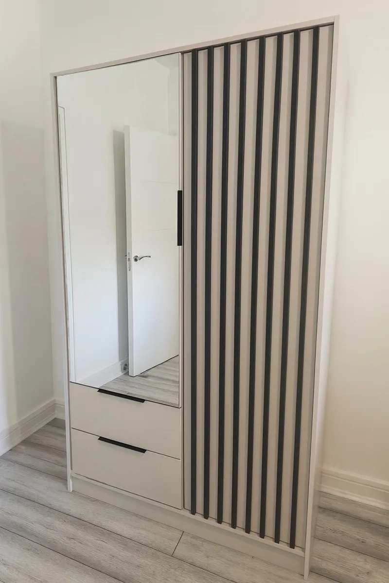 Wardrobe Nelly 2D Cashmere 105cm * FREE DELIVERY - Image 1