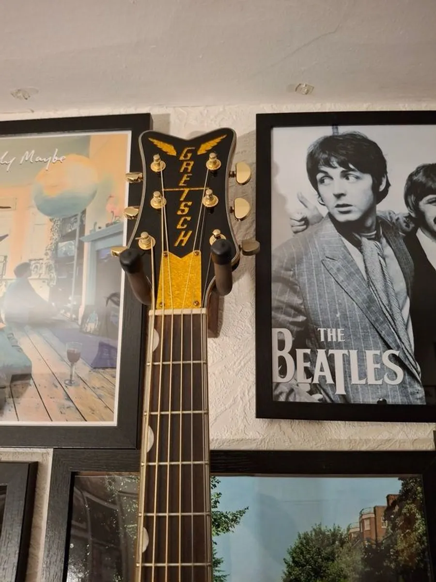 Gretsch Rancher Black Falcon Jumbo Acoustic - Image 3