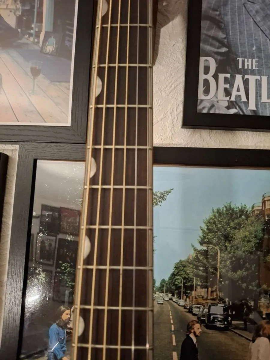 Gretsch Rancher Black Falcon Jumbo Acoustic - Image 4