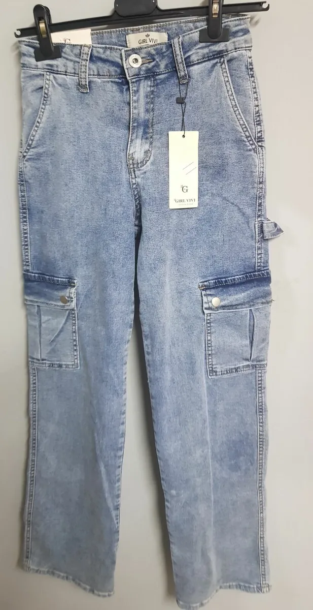 Girls jeans sz 8.....5e - Image 1