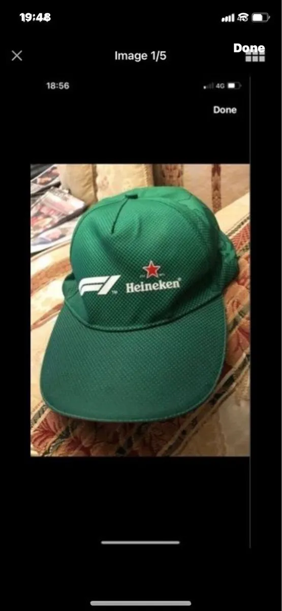 Formula 1 Heineken Cap - Image 1
