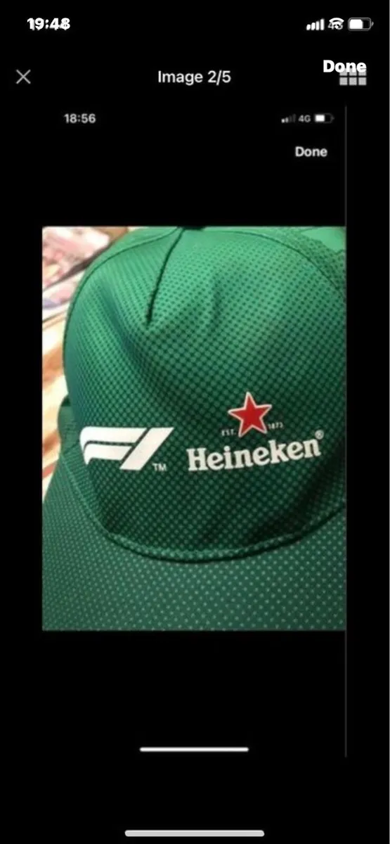 Formula 1 Heineken Cap - Image 2