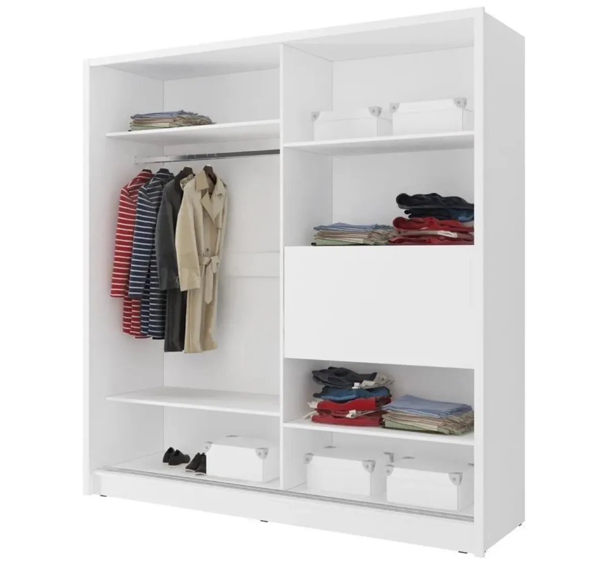 Wardrobe LUCA 200 *FREE DELIVERY - Image 2