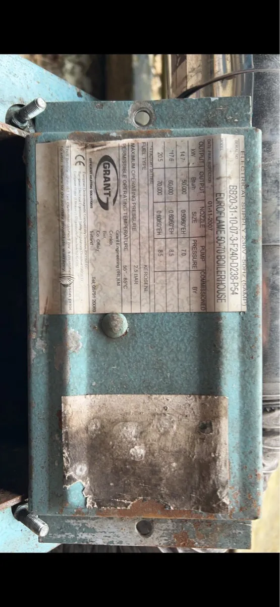 Grant oil boiler - Image 4