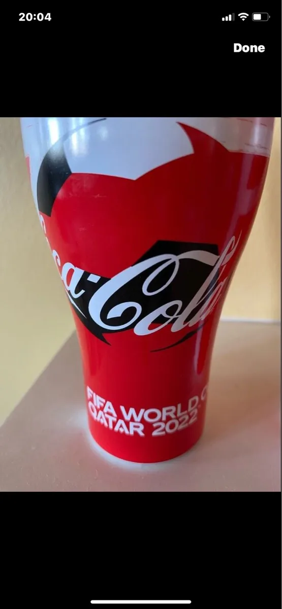 Qatar 2022 World Cup Coca Cola Cups - Image 3
