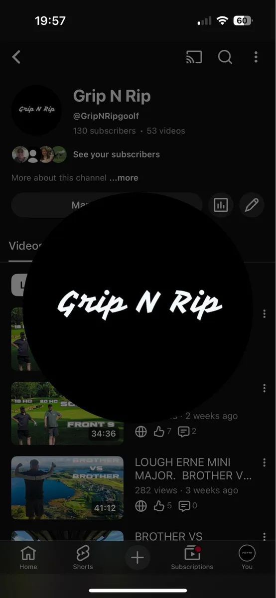 GRIP N RIP YouTube channel - Image 1