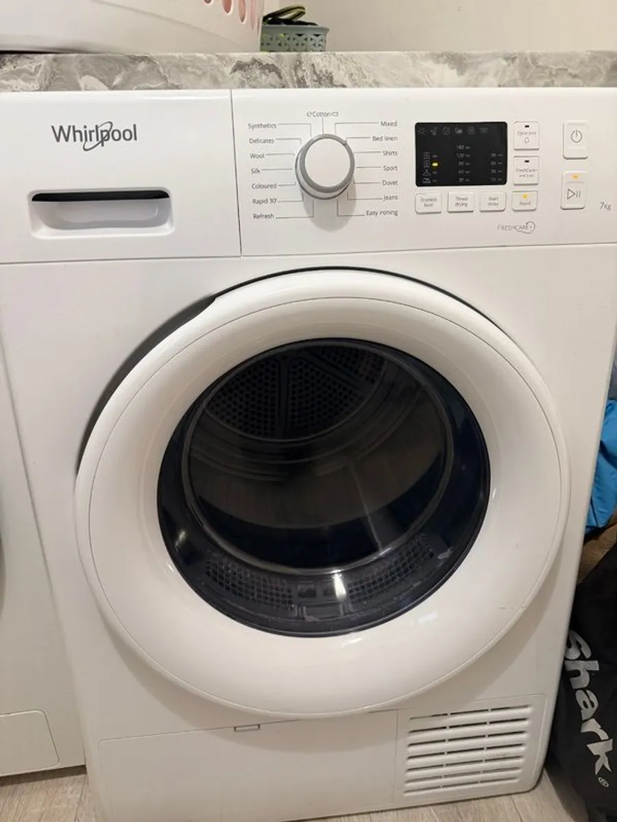Samsung AI 9kg Washing Machine + Whirlpool Condenser Dryer - Image 2