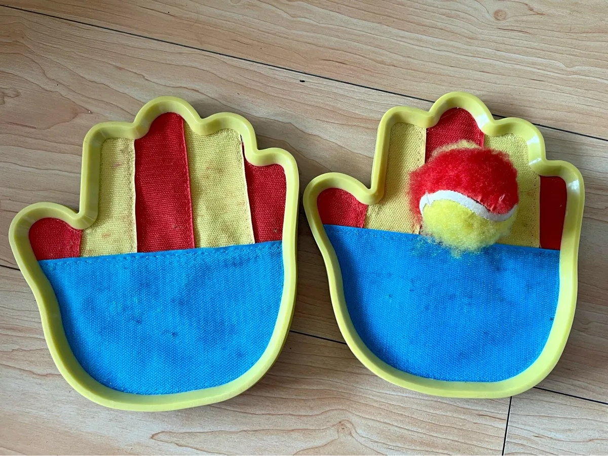 Catcher Mitt Set with Ball - Image 2