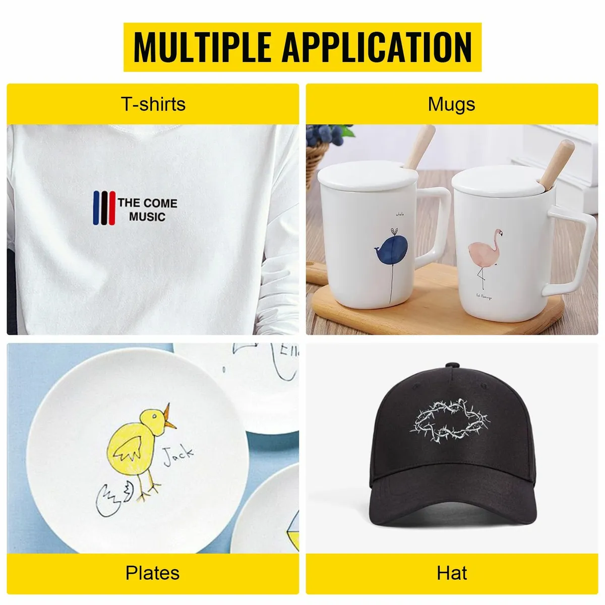 5-in-1 15"x12" Heat Press for T-Shirts and Mug - Image 4