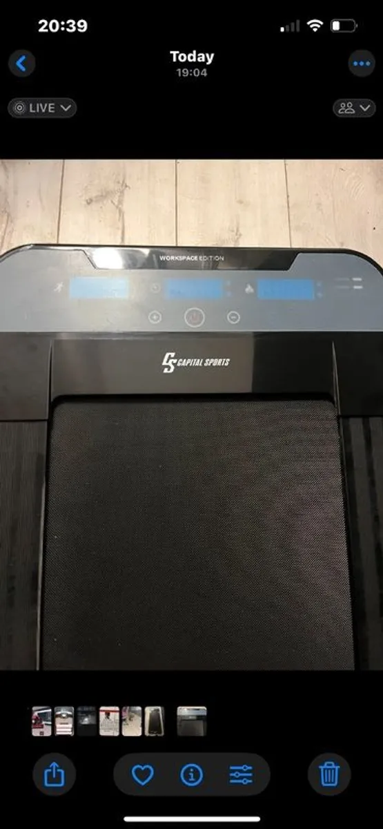 Treadmill for Sale Capital Sports Workspace Edition - Image 1