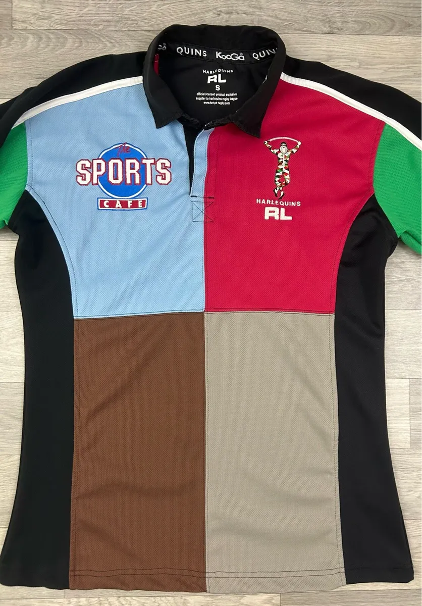 Vintage Kooga Harlequins Rugby League Jersey S/M - Image 2