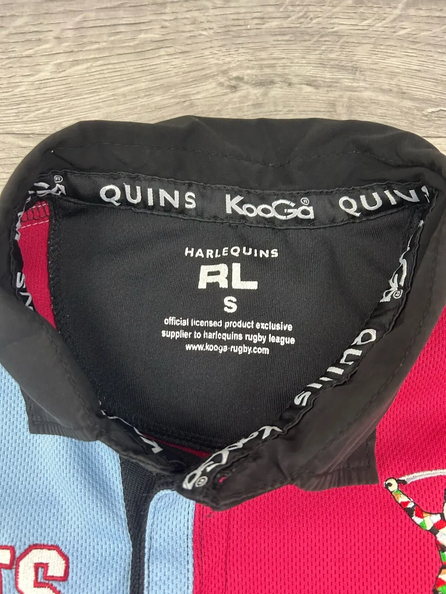 Vintage Kooga Harlequins Rugby League Jersey S/M - Image 4