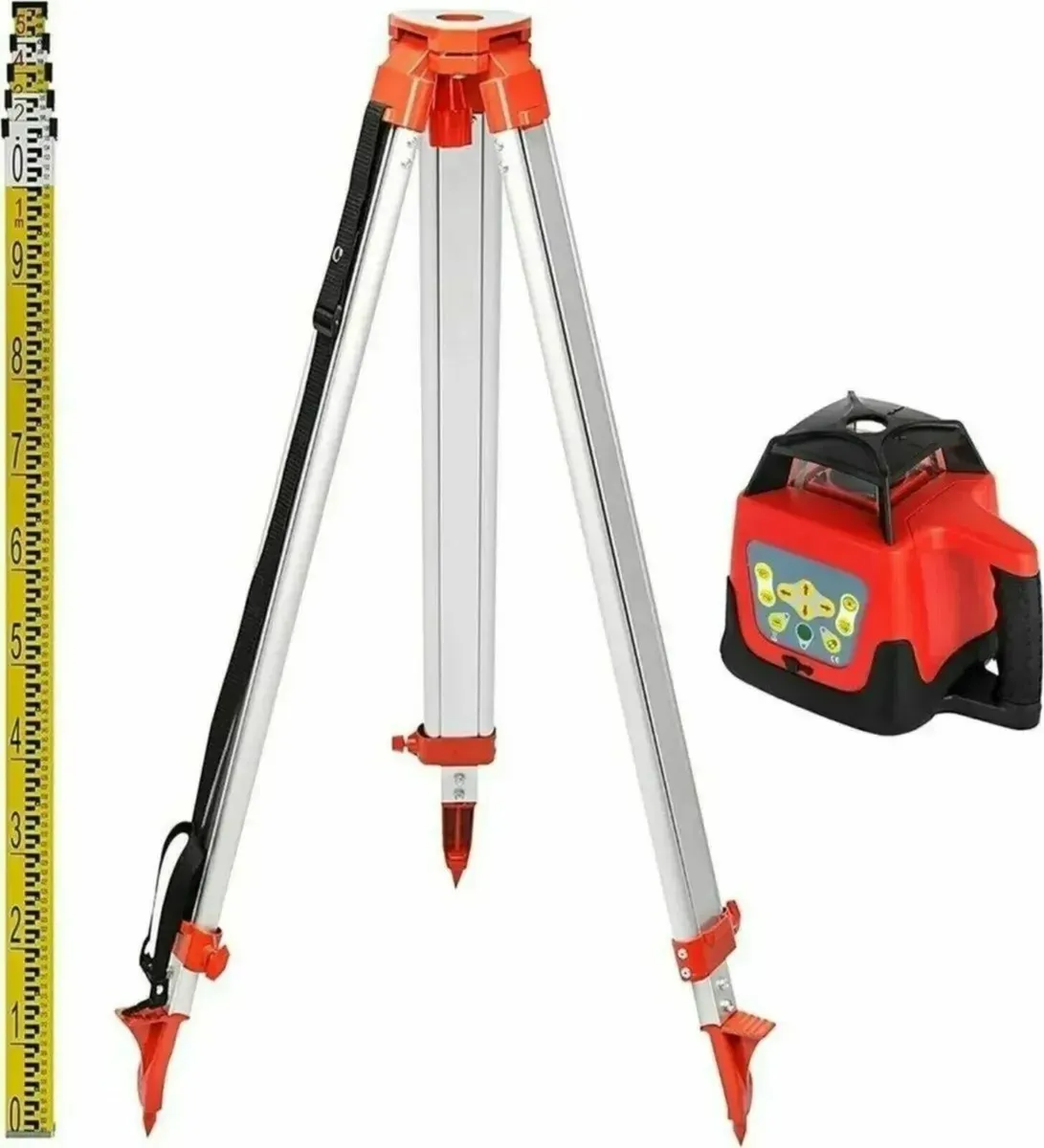 Red Rotary Laser Level Self Leveling Measuring - Image 3