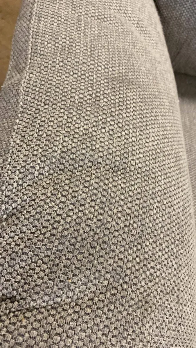 3 seater grey sofa and recliner armchair - Image 2