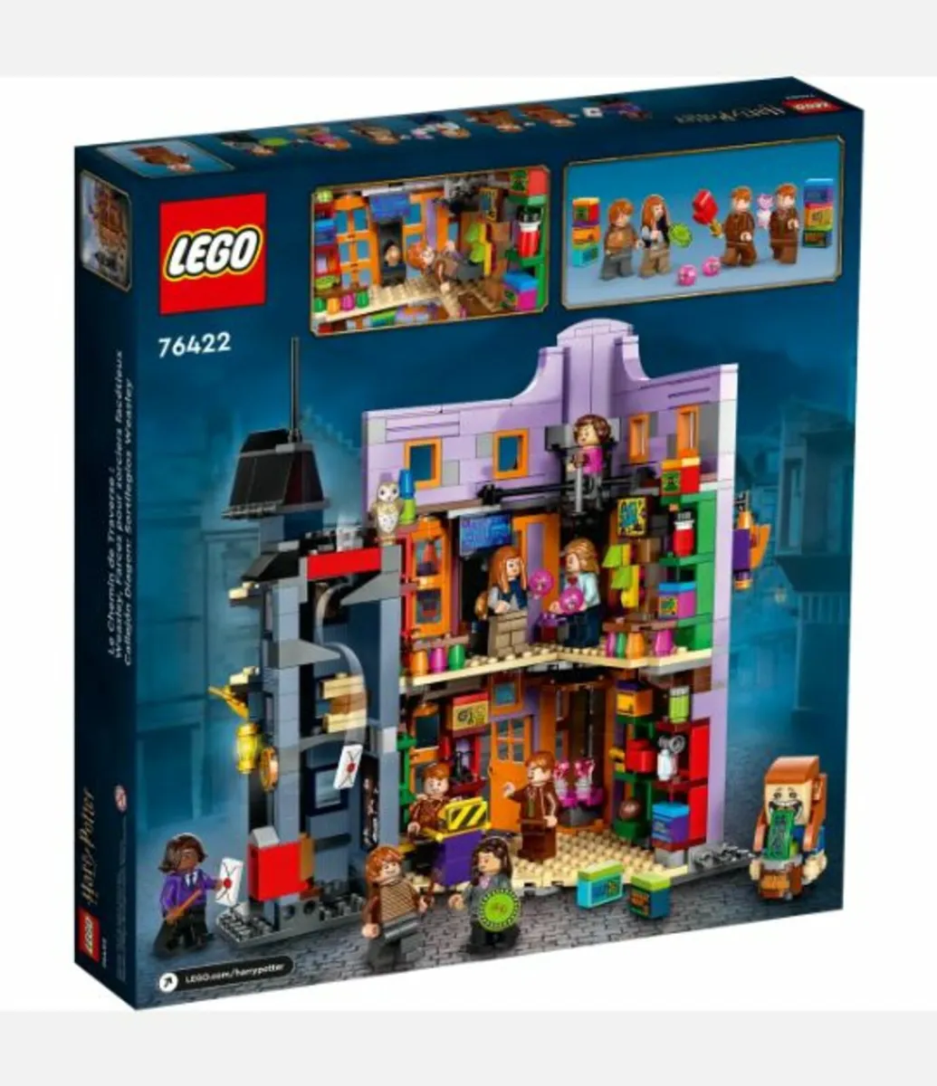 Rare Retired Lego Harry Potter 76422 Diagon Alley - Image 2