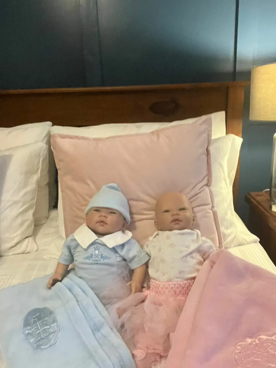 Sofia and Archie twin reborn dolls by Samantha - Image 1