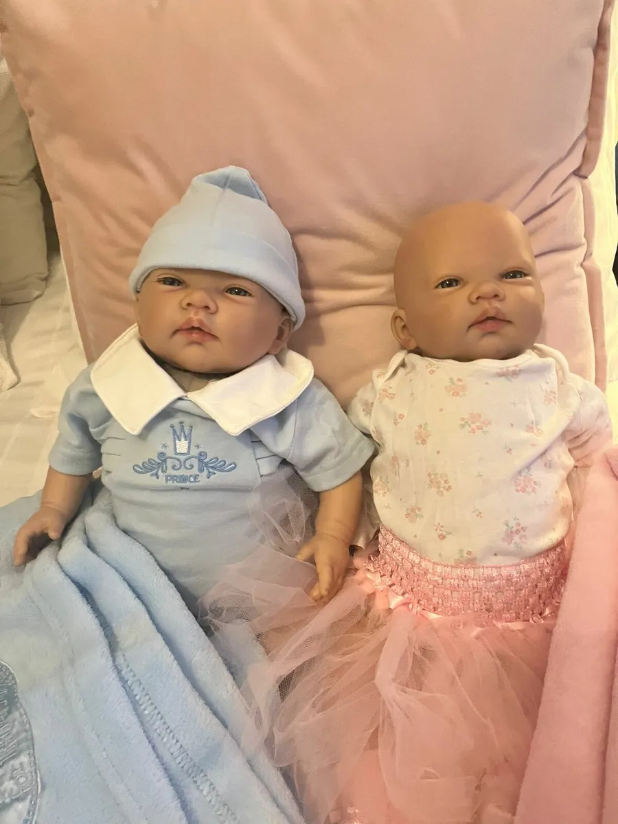 Sofia and Archie twin reborn dolls by Samantha - Image 3