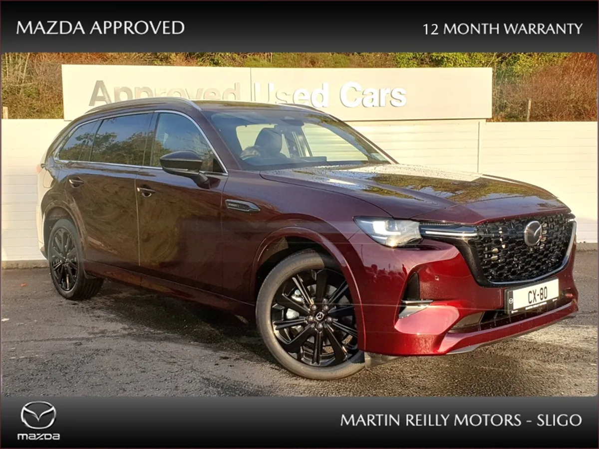 Mazda CX-80 e-SKYACTIV PHEV AWD Homura Plus - Pano - Image 1