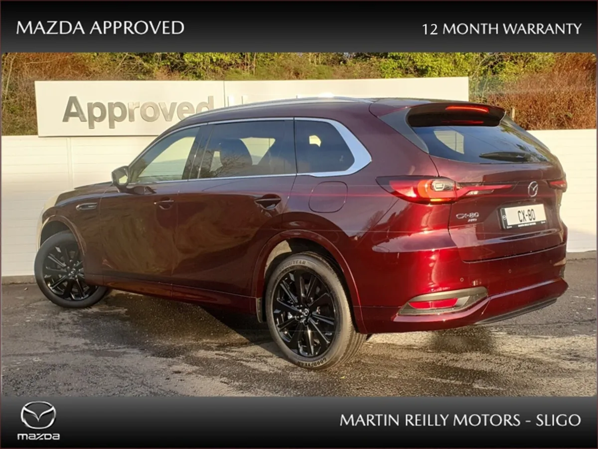 Mazda CX-80 e-SKYACTIV PHEV AWD Homura Plus - Pano - Image 3