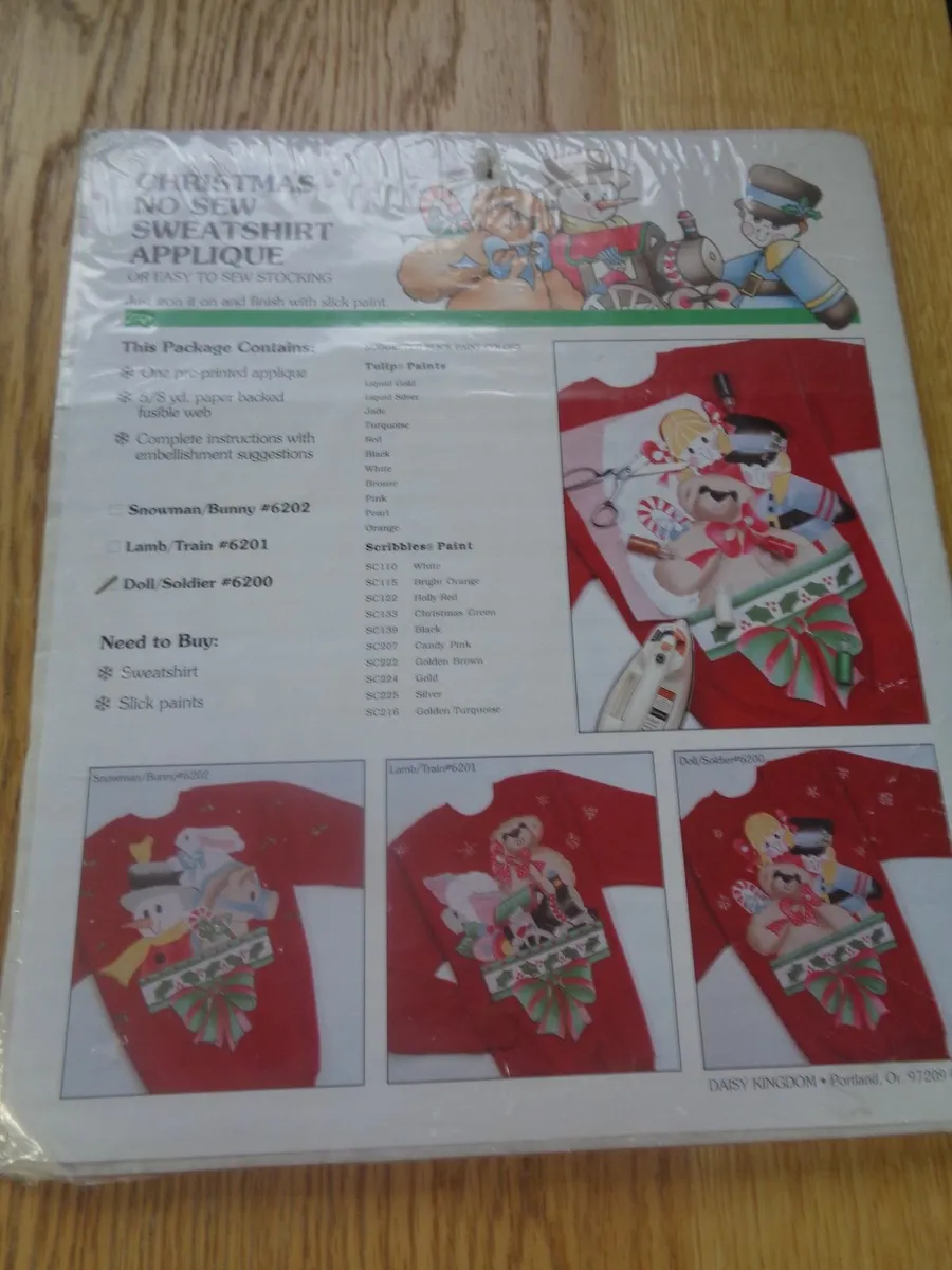 Christmas Jumper Kits for Sale x 2 - Image 1