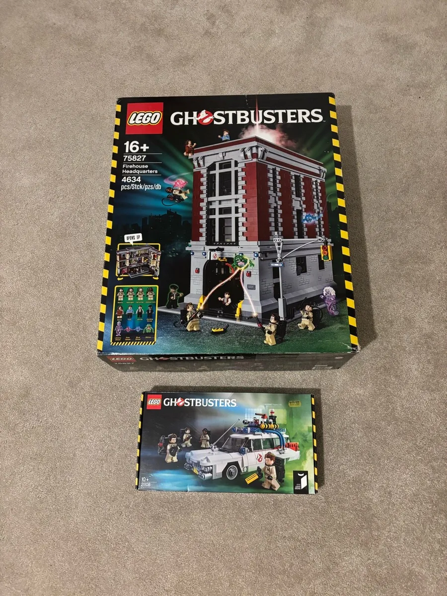 Lego Ghostbusters House & Car - Image 1