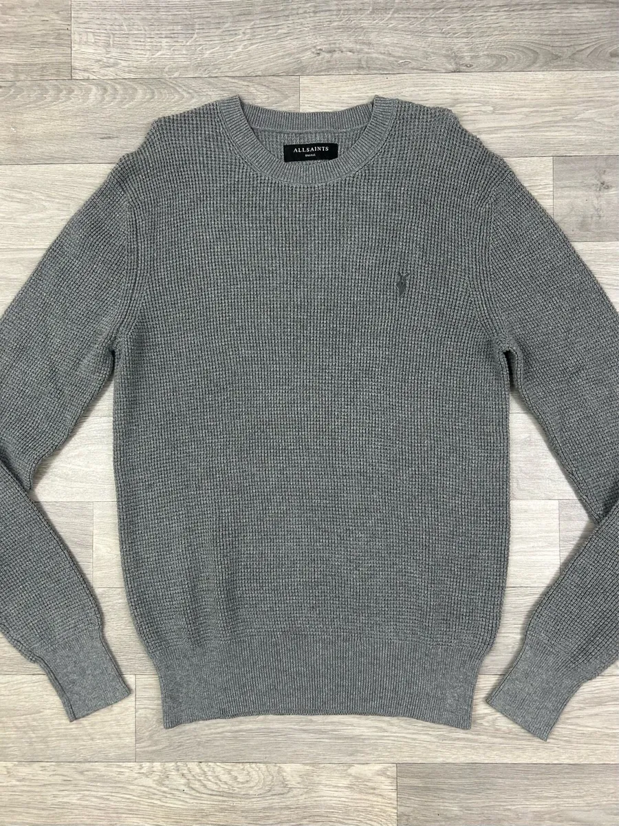 All Saints Cotton Jumper Sweater Mens Medium - Image 2