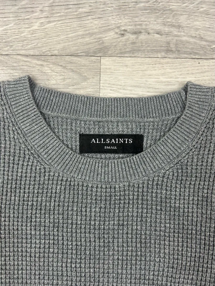 All Saints Cotton Jumper Sweater Mens Medium - Image 4