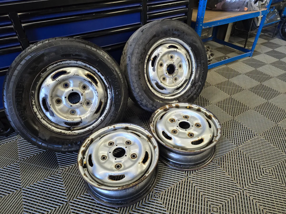 15" Ford Transit Steel Wheels - Image 3