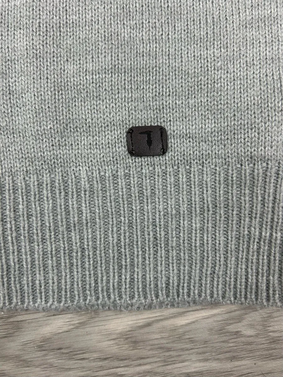 Trussardi Wool Blend Jumper Mens Medium - Image 3