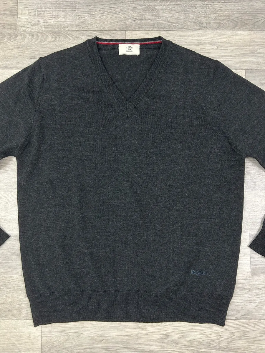 Cerruti 1881 Wool Blend Jumper Mens Medium - Image 2