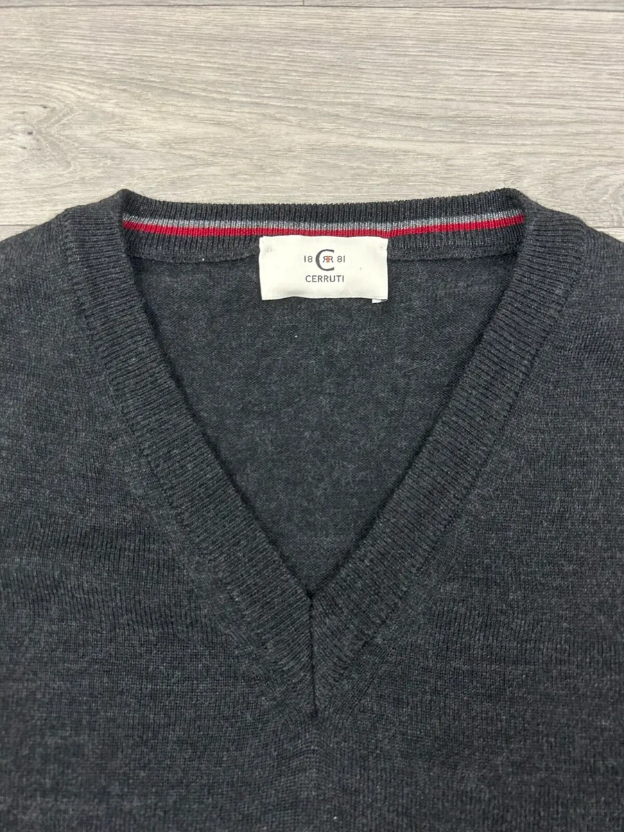 Cerruti 1881 Wool Blend Jumper Mens Medium - Image 4