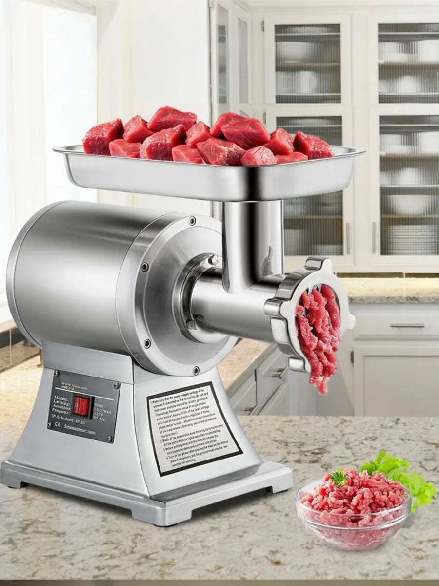 Commercial Meat Mincer Electric Grinder Sausage - Image 2