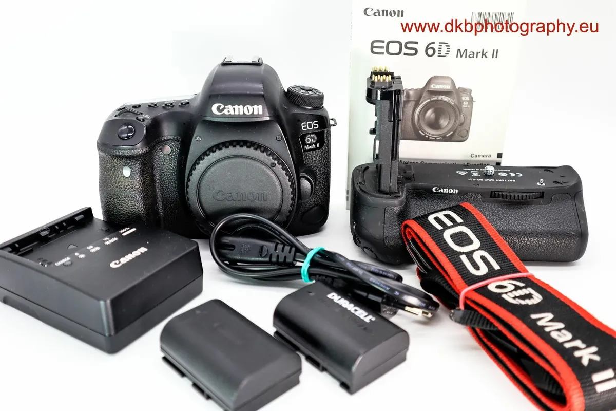 CANON EOS 6D MK 2 CAMERA & CANON BATTERY GRIP #572 - Image 2