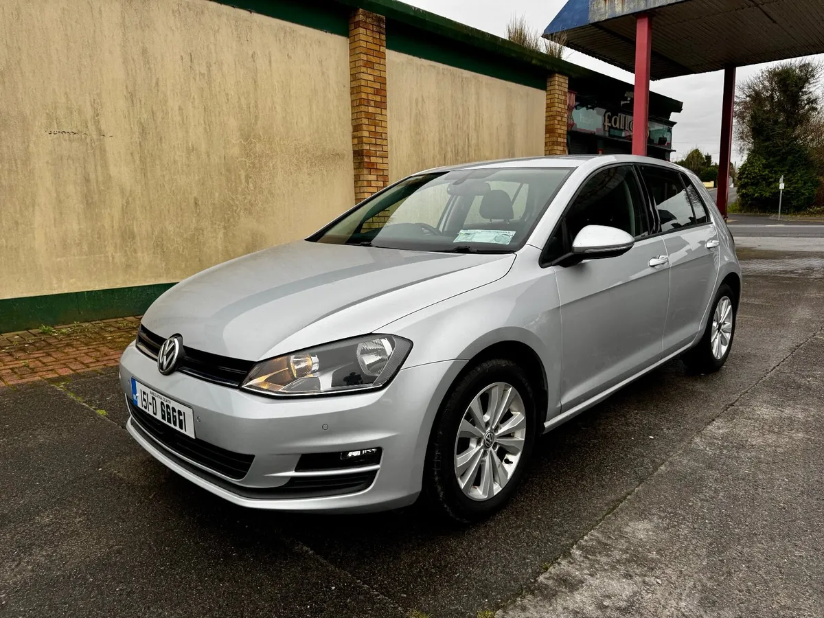 VW Golf 1.6TDI 2015 *NCT 01/27 & Taxed 07/26* - Image 1