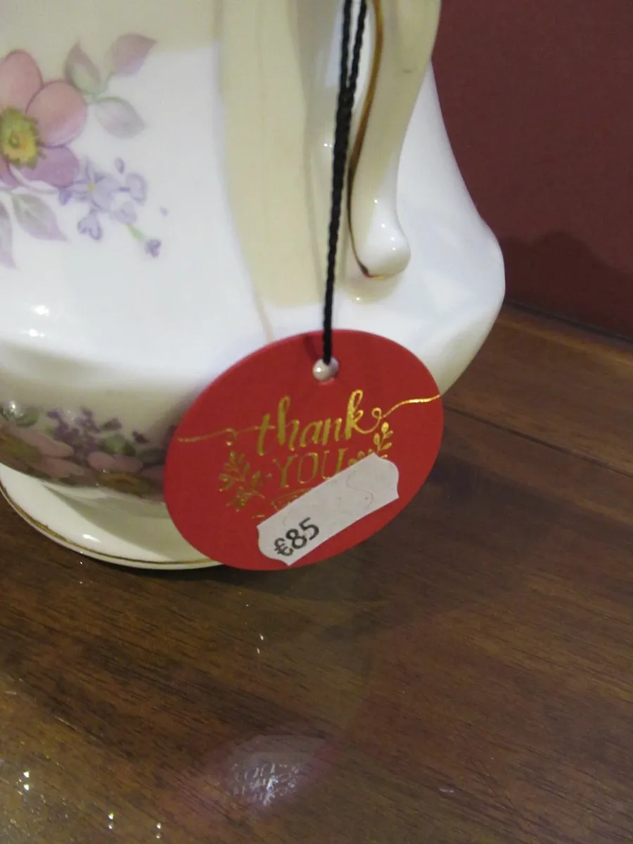 antique vintage ROSE VASE cottage pub gift dresser - Image 3