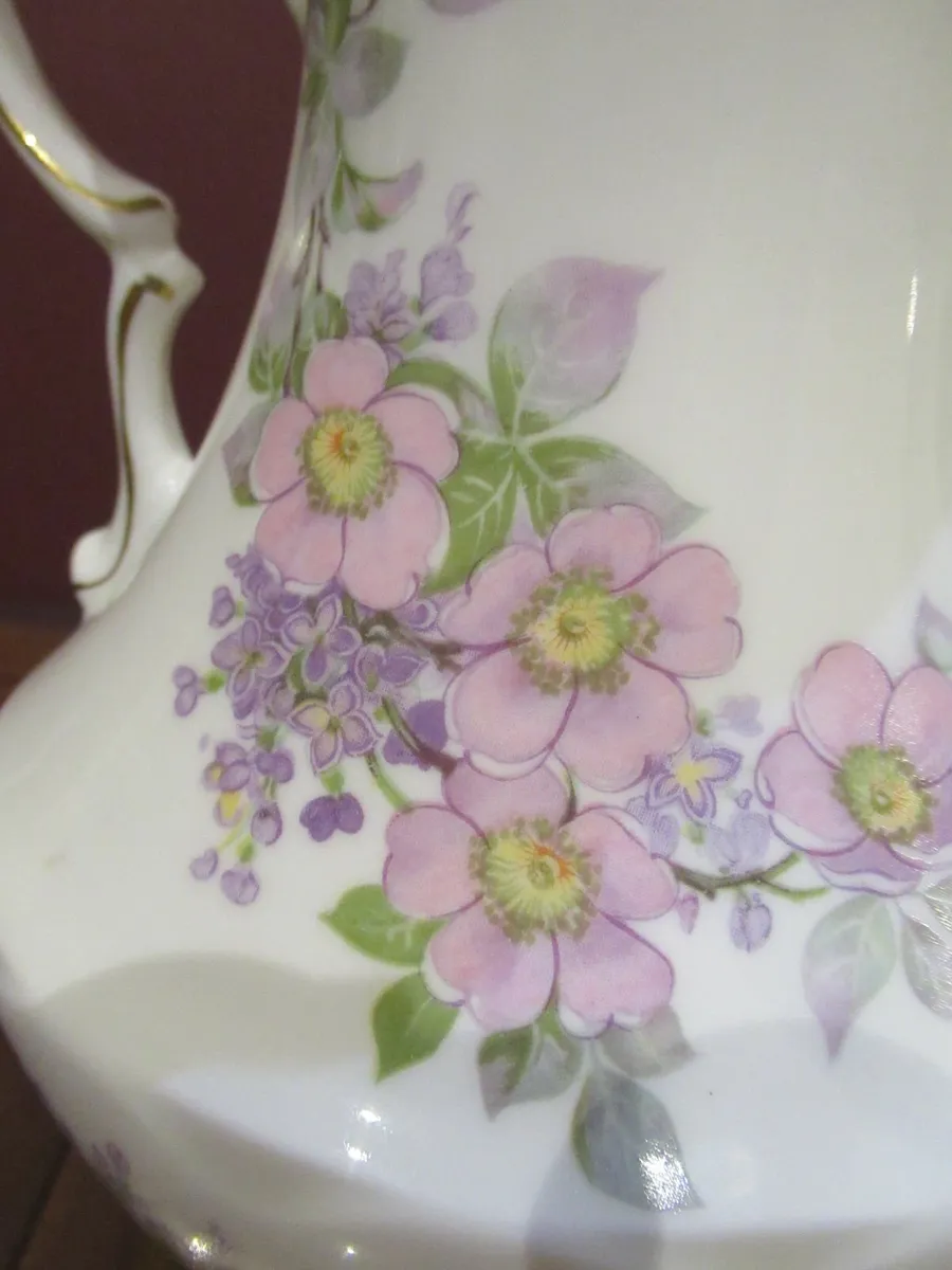 antique vintage ROSE VASE cottage pub gift dresser - Image 4