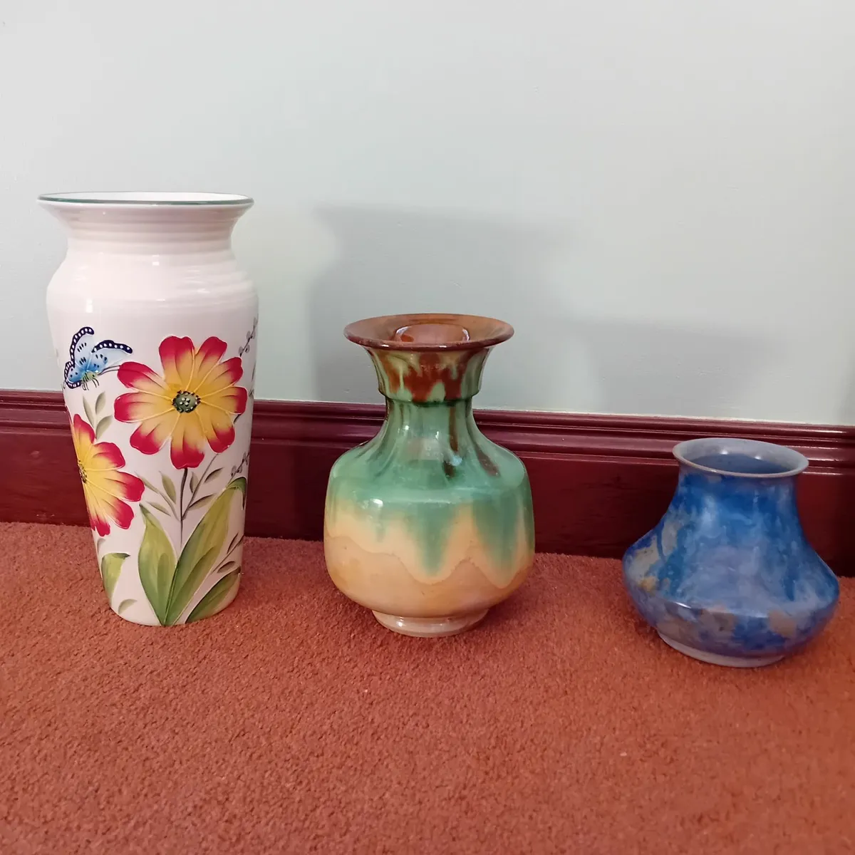 3 BRAND NEW vases - Image 1