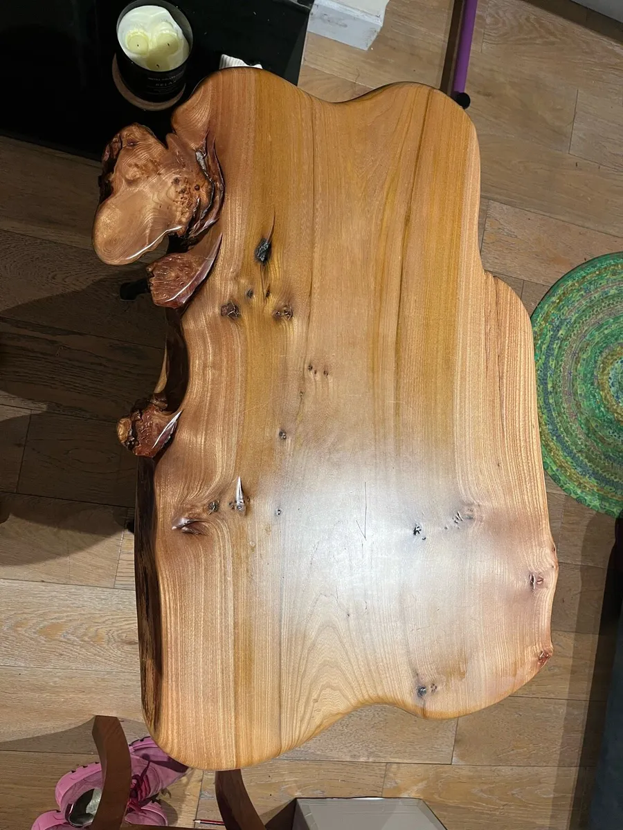 Handcrafted wood table - Image 2