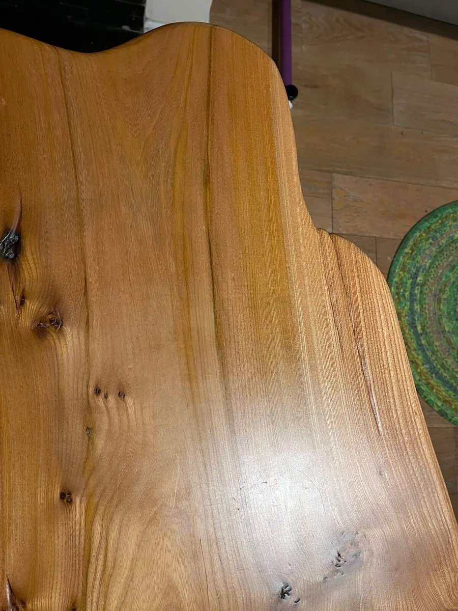 Handcrafted wood table - Image 4