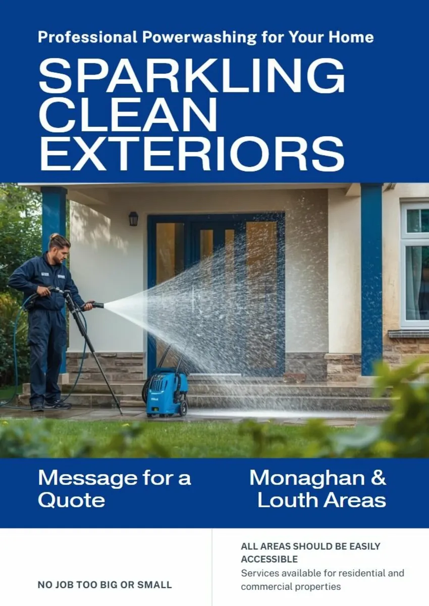 🎄 Powerwashing Services – Monaghan & Louth 🎄 - Image 1