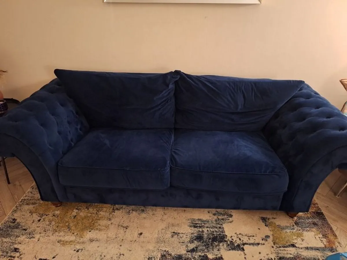 Sofa set and chair - Image 1