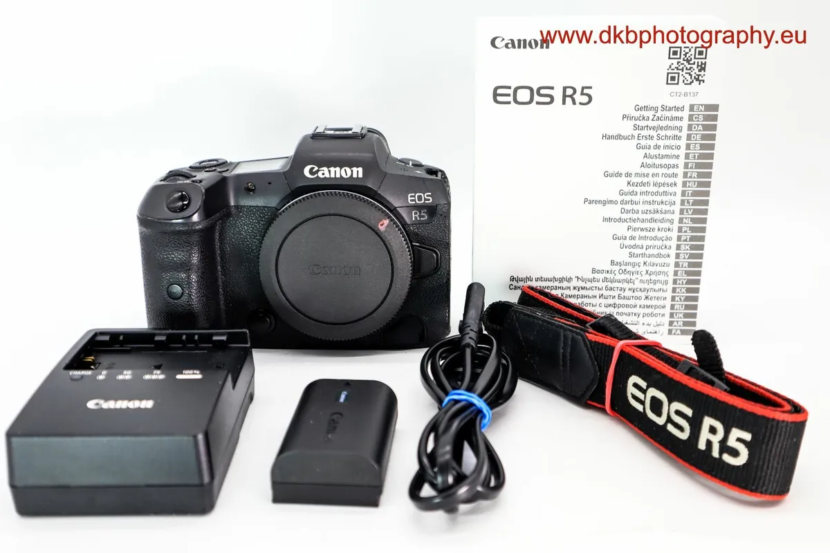 CANON EOS R5 MIRRORLESS DIGITAL CAMERA #0509 - Image 2