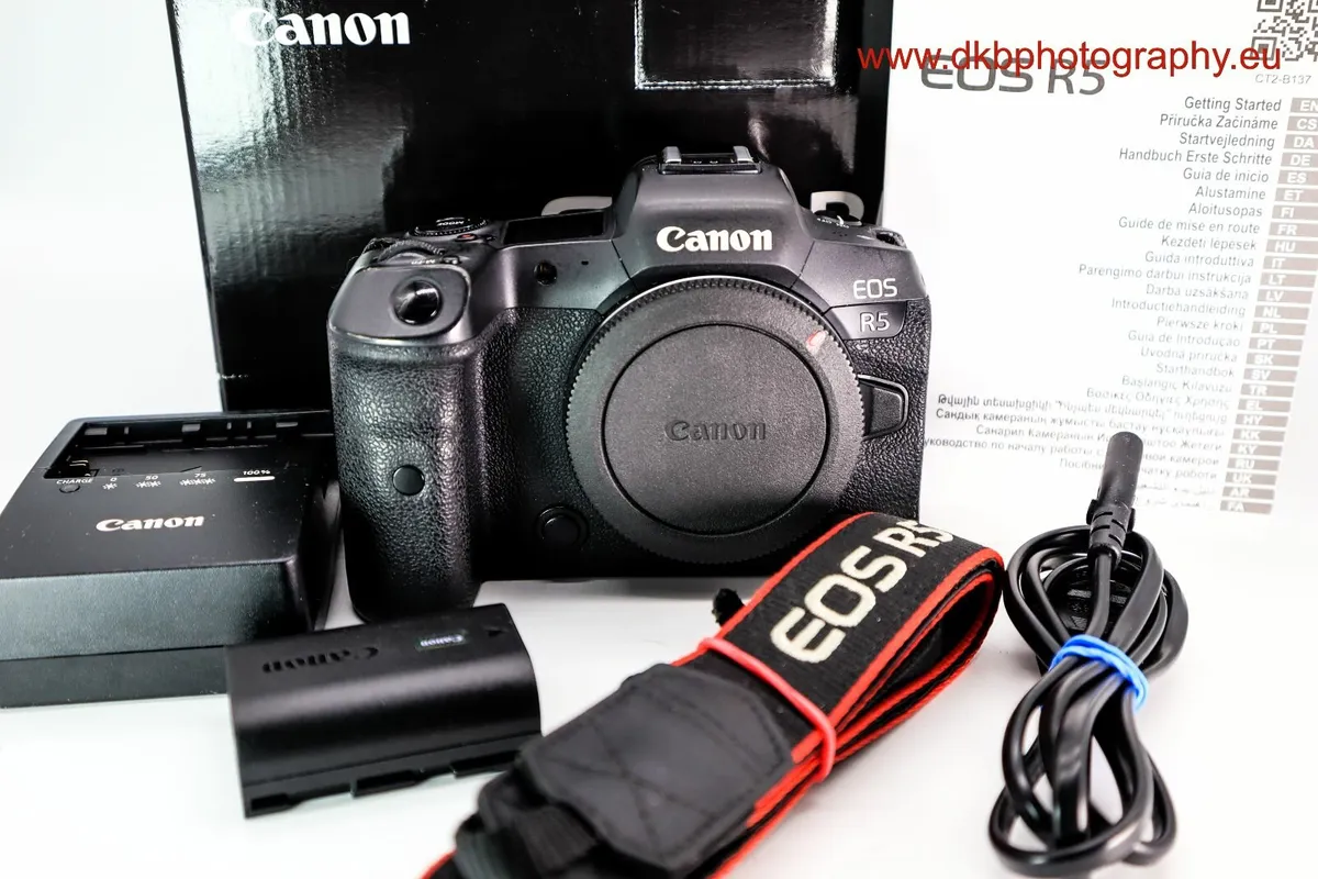 CANON EOS R5 MIRRORLESS DIGITAL CAMERA #0509 - Image 1