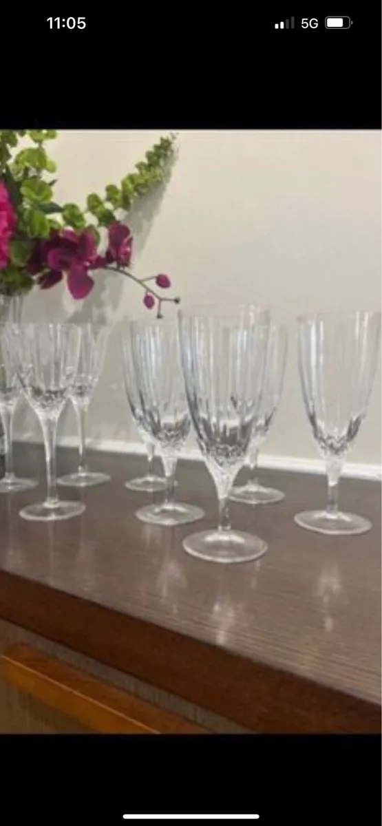 Waterford crystal glasses - Image 1