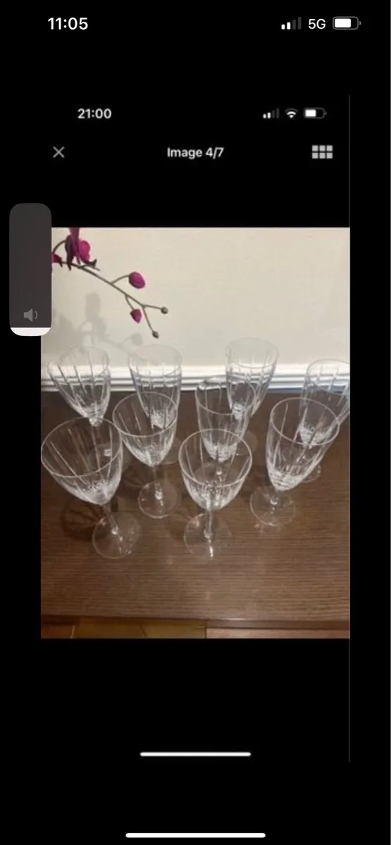 Waterford crystal glasses - Image 4